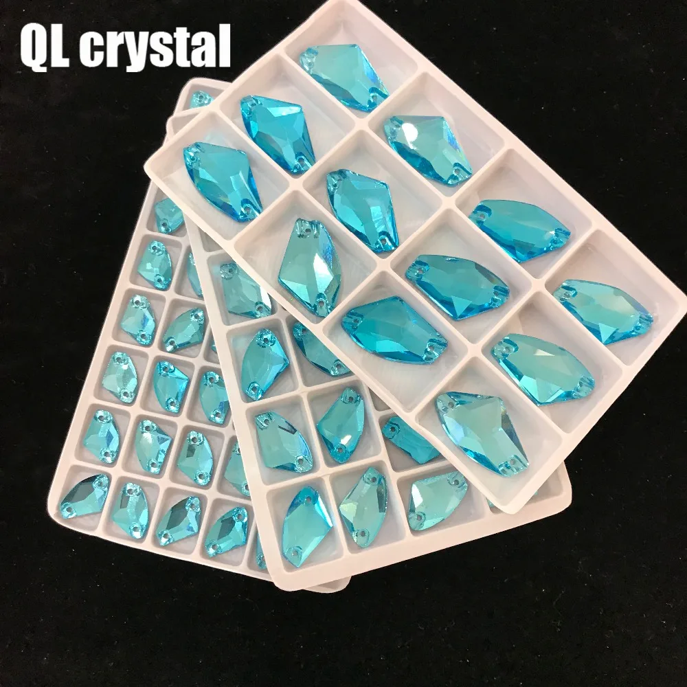 All size Lake blue AX Crystal Rhinestone sew on Flatback Glass crystal for Wedding dress DIY bags shoes clothes
All size Lake blue AX Crystal Rhinestone sew on Flatback Glass crystal for Wedding dress DIY bags shoes clothes