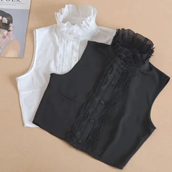 Autumn Winter Collocation Shirt False Collar women's shirt stand collar bottoming top Vintage Detachable Collar False Wooden
Autumn Winter Collocation Shirt False Collar women's shirt stand collar bottoming top Vintage Detachable Collar False Wooden