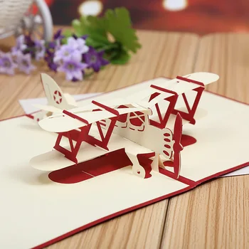 Factory direct plane stereo creative children's birthday greeting card paper cards hollow can be customized
Factory direct plane stereo creative children's birthday greeting card paper cards hollow can be customized