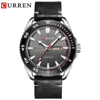 2018 new CURREN 8272 Top Brand Luxury watch men week date display Fashion Leather Quartz Wrist Watches relogio masculino
2018 new CURREN 8272 Top Brand Luxury watch men week date display Fashion Leather Quartz Wrist Watches relogio masculino