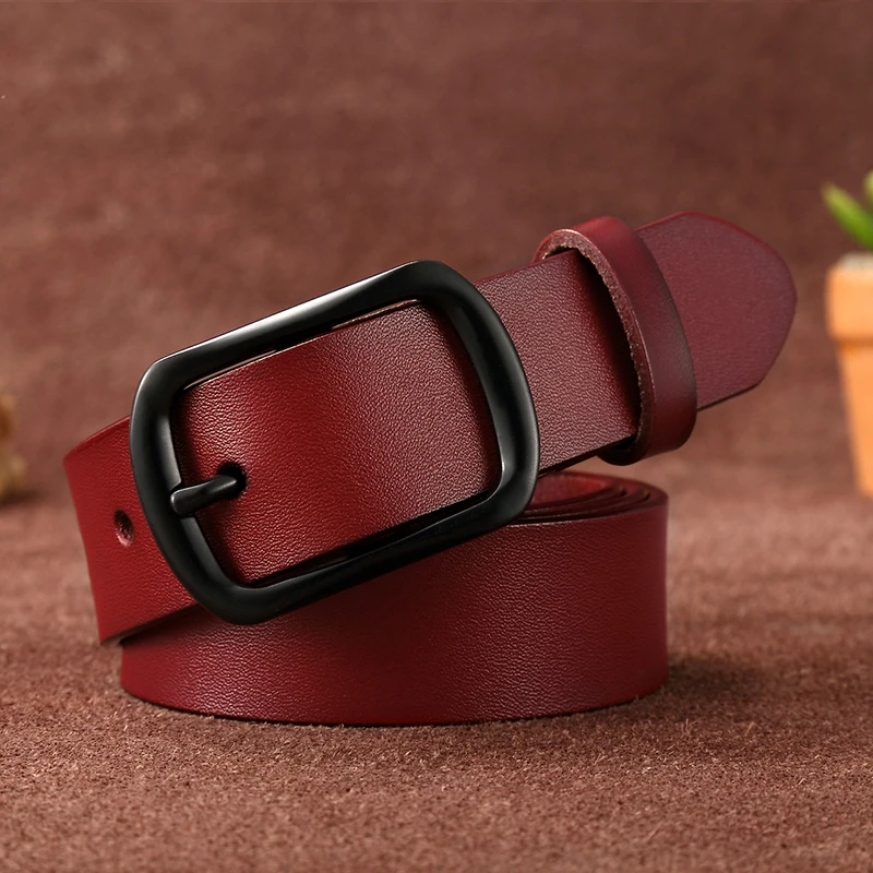 Designer Women belt luxury brand genuine leather belts for women fashion pin buckle belt Woman Retro Casual Jeans Belts Red 2018
Designer Women belt luxury brand genuine leather belts for women fashion pin buckle belt Woman Retro Casual Jeans Belts Red 2018