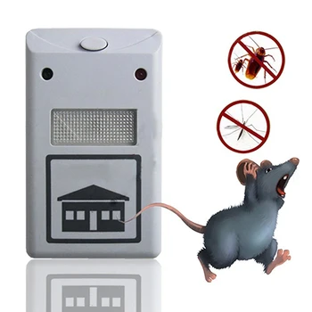 

EU US Plug Electronic Ultrasonic Rat Mouse Mice Repellent Rodent Pest Bug Reject Mole Mosquito Cockroaches Repeller DropShipping