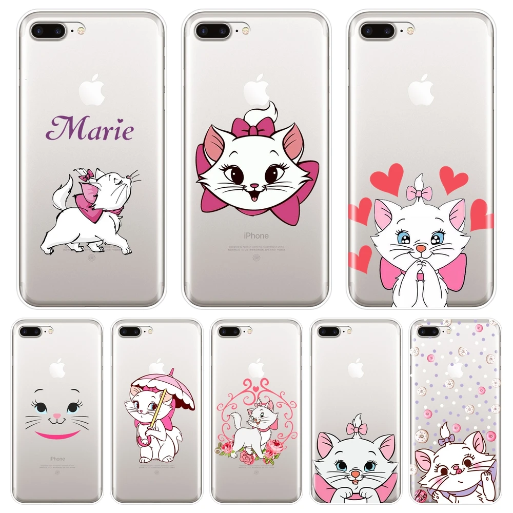 Marie Cat Pink White Cute Back Cover For iPhone X XR XS MAX 8 7 6S 6 S Soft Silicone Phone Case For Apple iPhone 8 7 6S 6 S Plus
Marie Cat Pink White Cute Back Cover For iPhone X XR XS MAX 8 7 6S 6 S Soft Silicone Phone Case For Apple iPhone 8 7 6S 6 S Plus