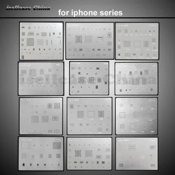 Wozniak 12Pcs Chip BGA Stencil Direct Heating Reballing Stencil Tin Ball Soldering Net for iPhone 4 4s 5 5s 5c 6 6P 6S Plus 7 7P
Wozniak 12Pcs Chip BGA Stencil Direct Heating Reballing Stencil Tin Ball Soldering Net for iPhone 4 4s 5 5s 5c 6 6P 6S Plus 7 7P