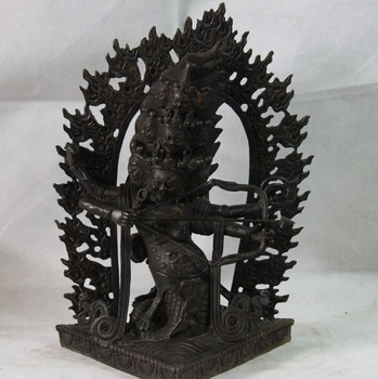 USPS to USA S1124 Tibet Buddhism Copper Bronze Mahakala Vajrapani Buddha Setrap Chen Statue
USPS to USA S1124 Tibet Buddhism Copper Bronze Mahakala Vajrapani Buddha Setrap Chen Statue