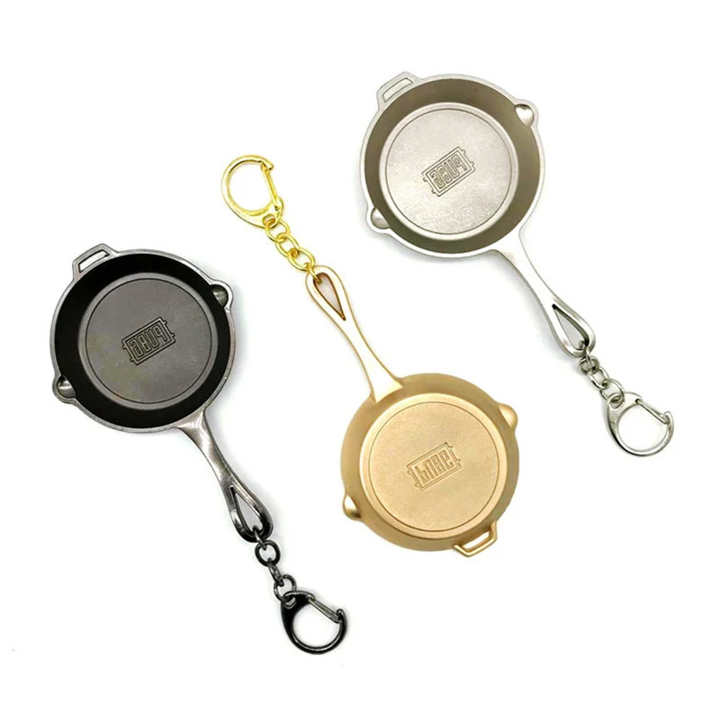 Game PUBG Playerunknown's Battlegrounds Cosplay Costumes Keychain Pans Weapon Model Key Chain Necklace Pendant
Game PUBG Playerunknown's Battlegrounds Cosplay Costumes Keychain Pans Weapon Model Key Chain Necklace Pendant