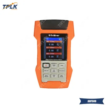 Multi Function Fiber Optic Power Meter AOF500 with SC/PC Connector High Stable Source Pon Optical Power Meter