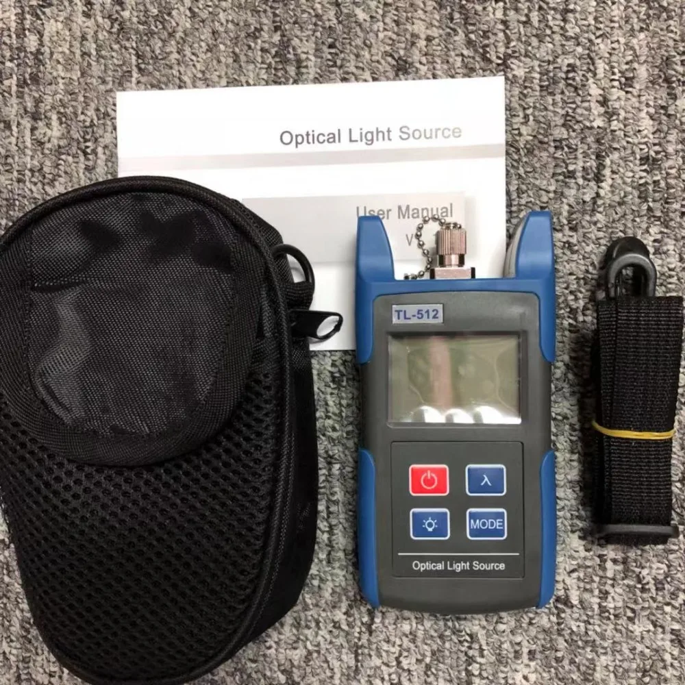 Free Shipping TL512 Handheld Optical Fiber Optic Light Source 1310/1550nm Singlemode
Free Shipping TL512 Handheld Optical Fiber Optic Light Source 1310/1550nm Singlemode