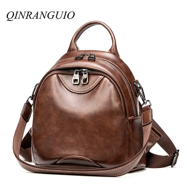 QINRANGUIO Women Backpack 2019 School Bags for Teenage Girls Vintage PU Leather Backpack Women Large Capacity Mochila Feminina
QINRANGUIO Women Backpack 2019 School Bags for Teenage Girls Vintage PU Leather Backpack Women Large Capacity Mochila Feminina
