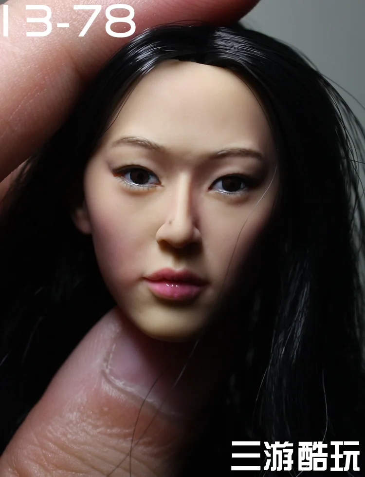 KUMIK 1/6 scale female head shape for 12" action figure doll accessories doll head carved not include the body and clothes 13-78
KUMIK 1/6 scale female head shape for 12" action figure doll accessories doll head carved not include the body and clothes 13-78
