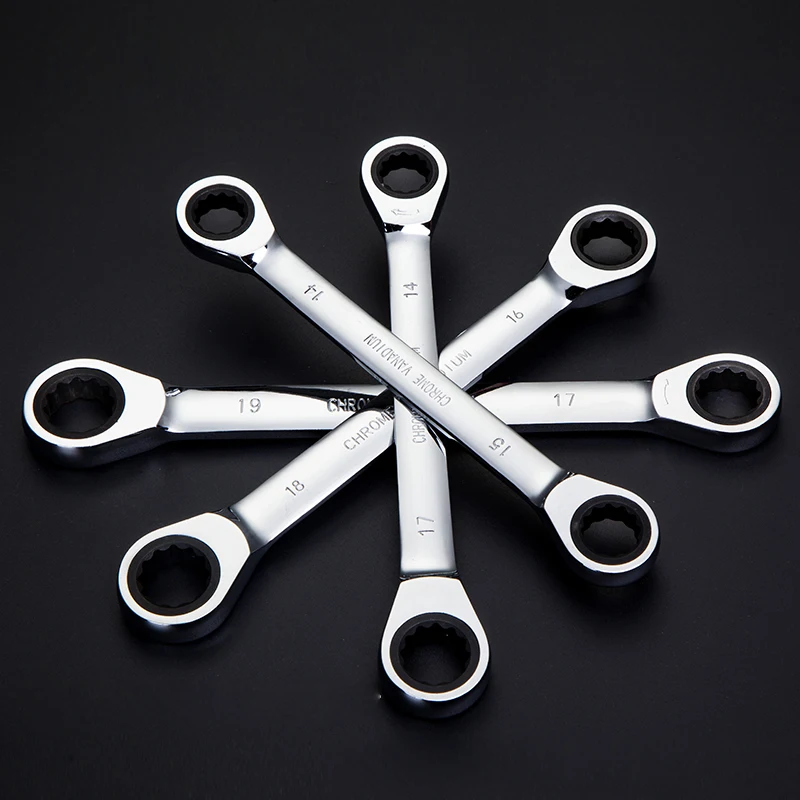 Double Ring Fine Tooth Ratchet Wrench Set Double Gear Wrench Torque Socket Wrench Set Nut Tools for Repair Hand Tools
Double Ring Fine Tooth Ratchet Wrench Set Double Gear Wrench Torque Socket Wrench Set Nut Tools for Repair Hand Tools