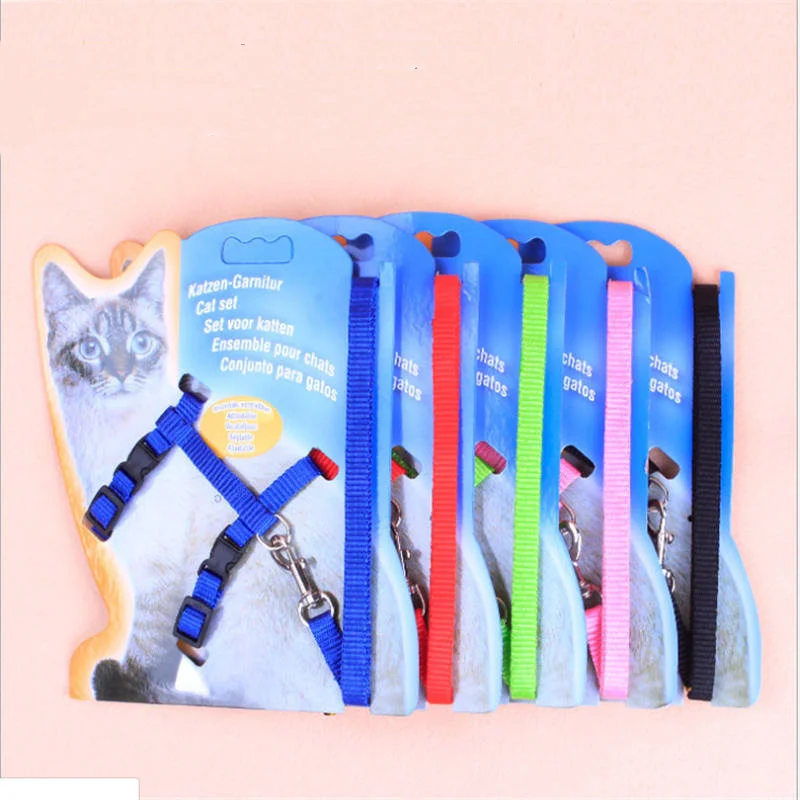 Nice Packing Nylon Pet Cat Harness Adjustable Comfort Soft Pet Harness Pets Belt Accessories For Cat Supplies Cat Collar
Nice Packing Nylon Pet Cat Harness Adjustable Comfort Soft Pet Harness Pets Belt Accessories For Cat Supplies Cat Collar