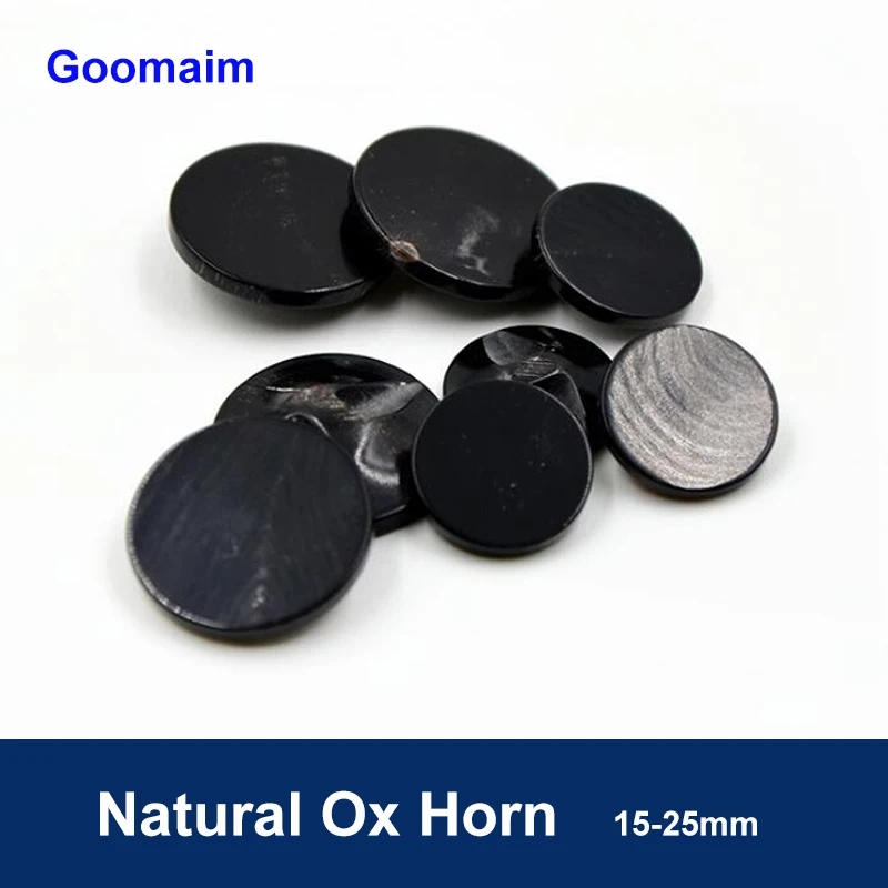 50pcs natural color holes black ox horn buttons dark eye buttons for crafts sewing decorative DIY clothes buttons
50pcs natural color holes black ox horn buttons dark eye buttons for crafts sewing decorative DIY clothes buttons