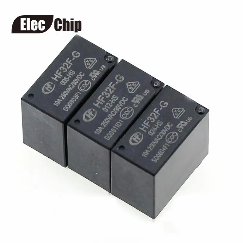 5PCS/lot Power relays HF32F-G-005-HS HF32F-G-012-HS HF32F-G-024-HS 10A 4PIN A group of normally open
5PCS/lot Power relays HF32F-G-005-HS HF32F-G-012-HS HF32F-G-024-HS 10A 4PIN A group of normally open