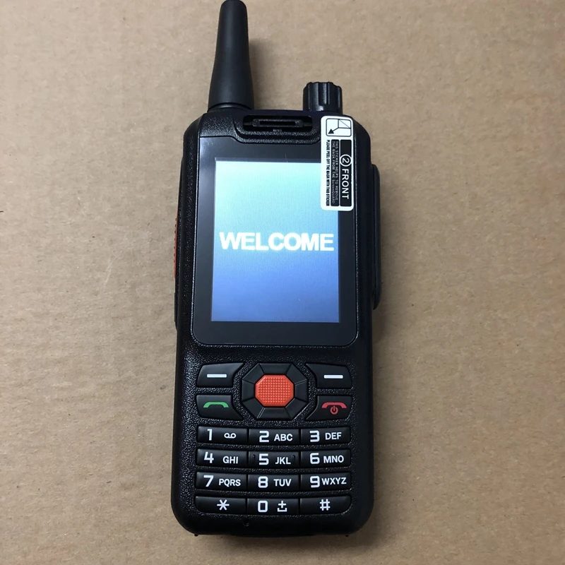 4G Zello PTT Walkie Talkie FRS Two-Way Radio Smartphone 2.4 Inch Alps F25 Mobile Phone Android 5.1 Quad Core 3500mAh battery
4G Zello PTT Walkie Talkie FRS Two-Way Radio Smartphone 2.4 Inch Alps F25 Mobile Phone Android 5.1 Quad Core 3500mAh battery
