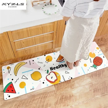 XYZLS PU Leather Cartoon Printed Kitchen Floor Mat Doormats Balcony Mats Living Room Bedroom Carpet Anti-slip Rugs 1PC
XYZLS PU Leather Cartoon Printed Kitchen Floor Mat Doormats Balcony Mats Living Room Bedroom Carpet Anti-slip Rugs 1PC
