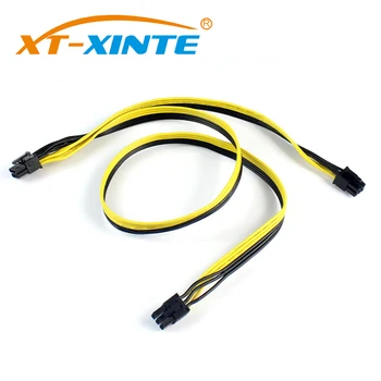XT-XINTE PCI-E PCI Express 6Pin male to Dual 6Pin 2 Port Male Adapter GPU Video Card PCIe Power Cable 18AWG 70cm+30cm Wire Line
XT-XINTE PCI-E PCI Express 6Pin male to Dual 6Pin 2 Port Male Adapter GPU Video Card PCIe Power Cable 18AWG 70cm+30cm Wire Line
