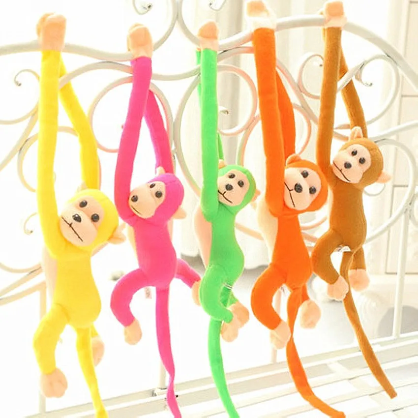 60cm Monkey Doll Plush Toys Stuffed Doll Long Arm Tail Monkey Curtains Baby Sleeping Appease Animal
60cm Monkey Doll Plush Toys Stuffed Doll Long Arm Tail Monkey Curtains Baby Sleeping Appease Animal
