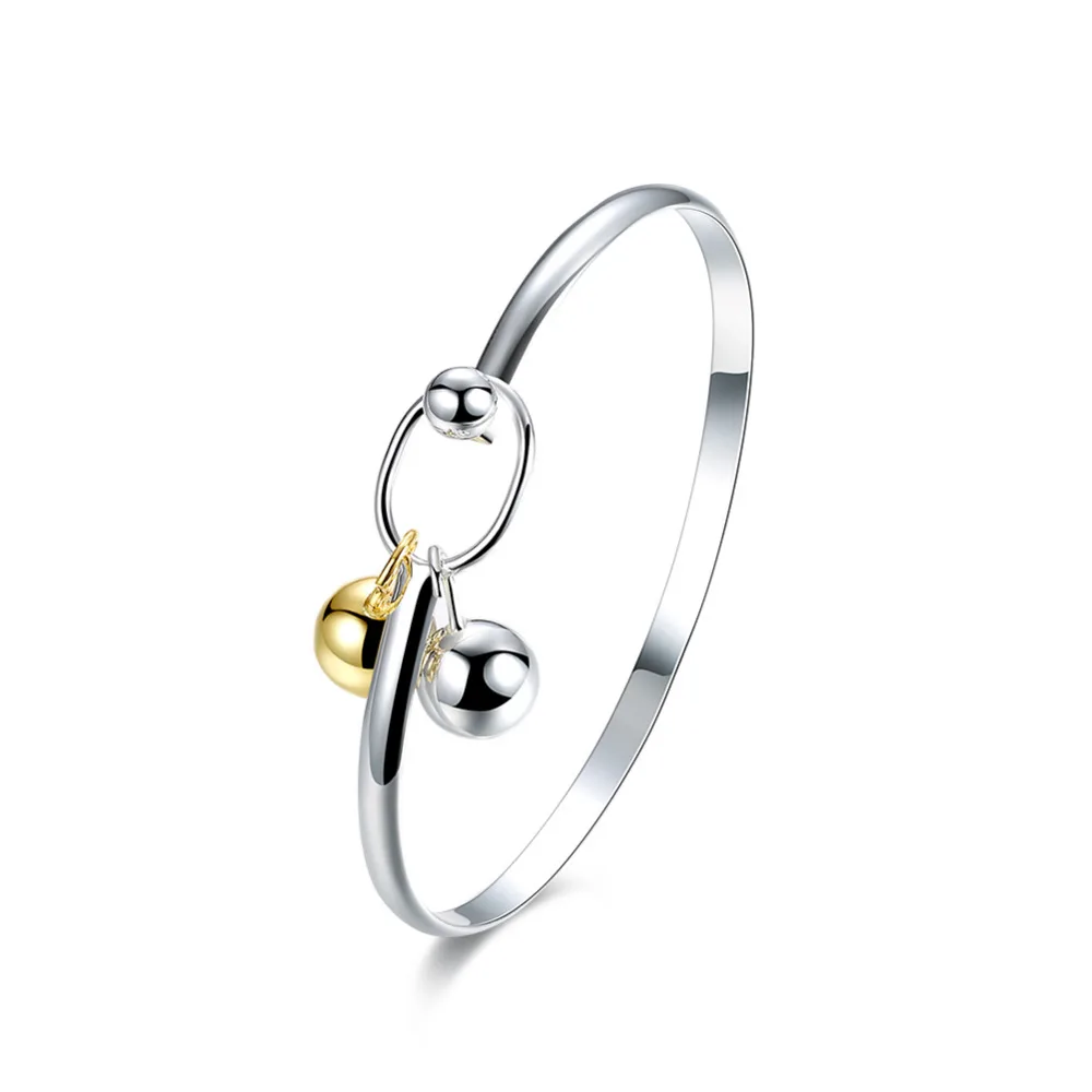 2015 PENDANT RING BELL BANGLE 925 sterling silver jewelry CUFF fine fashion bracelet best quality wholesale and retail SMTB101
2015 PENDANT RING BELL BANGLE 925 sterling silver jewelry CUFF fine fashion bracelet best quality wholesale and retail SMTB101