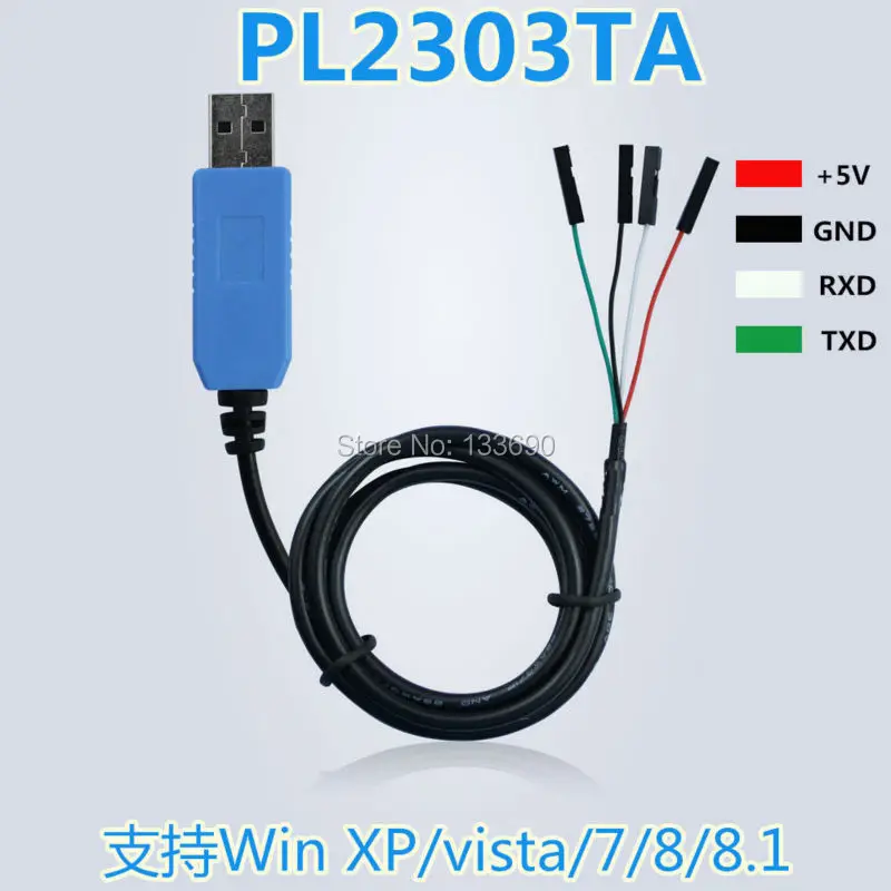 1PCS PL2303TA USB TTL to RS232 Converter Serial Cable module for win XP/VISTA/7/8/8.1 better than pl2303hx
1PCS PL2303TA USB TTL to RS232 Converter Serial Cable module for win XP/VISTA/7/8/8.1 better than pl2303hx