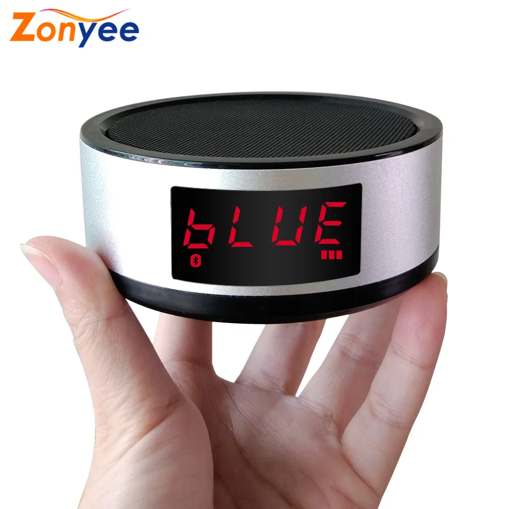 

Portable Clear Sound Wireless Bluetooth Speaker Bass Stereo Memory TF Card Mp3 Music Player Outdoor Loudspeaker Subwoofer Silver