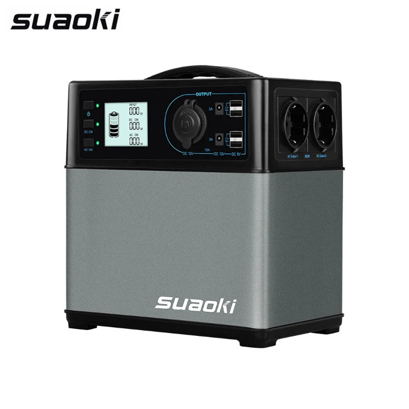Suaoki PS5B 400wh Portable Power Station Supply 5 Outputs Rechargeable Battery Station 4 USB Charger AC 220V 600A Jump Starter
Suaoki PS5B 400wh Portable Power Station Supply 5 Outputs Rechargeable Battery Station 4 USB Charger AC 220V 600A Jump Starter