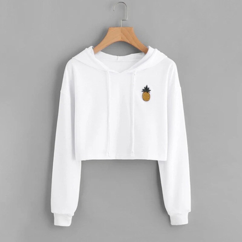 Bigsweety Women Pullovers And Tops Pineapples Printed O-Neck Long Sleeve Midriff-baring Casual Hoodies Sweatshirts
Bigsweety Women Pullovers And Tops Pineapples Printed O-Neck Long Sleeve Midriff-baring Casual Hoodies Sweatshirts