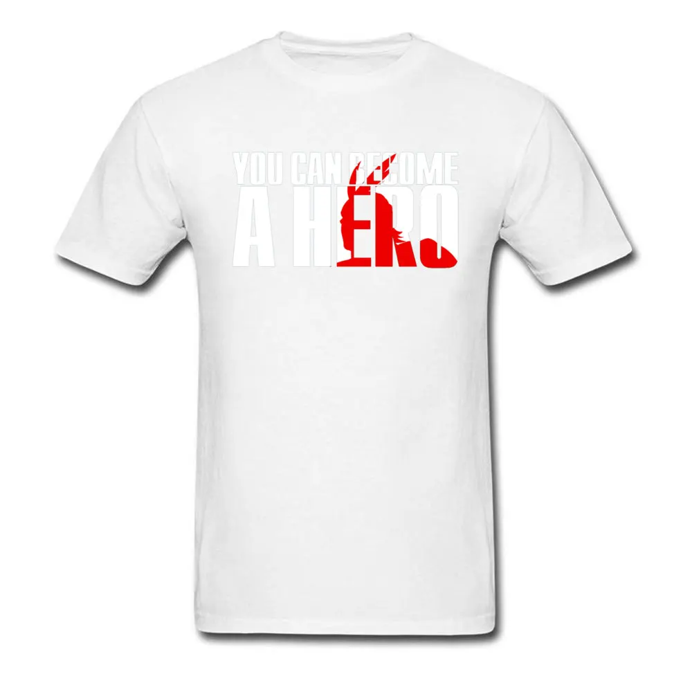 Men Hip Hop Casual Tops T Shirt Round Collar Mother Day Pure Cotton Top T-shirts Printing Short Sleeve Boku No 830 Top T-shirts Boku No 830 white