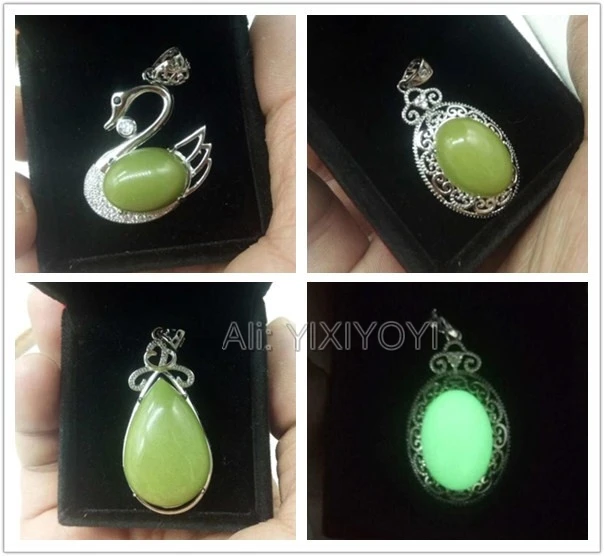 Natural Fluorite Luminous Stone Inlay Handmade Dropping Dangle Lucky Pendant + Chain Necklace Glow in Dark Luminous Jewelry
Natural Fluorite Luminous Stone Inlay Handmade Dropping Dangle Lucky Pendant + Chain Necklace Glow in Dark Luminous Jewelry