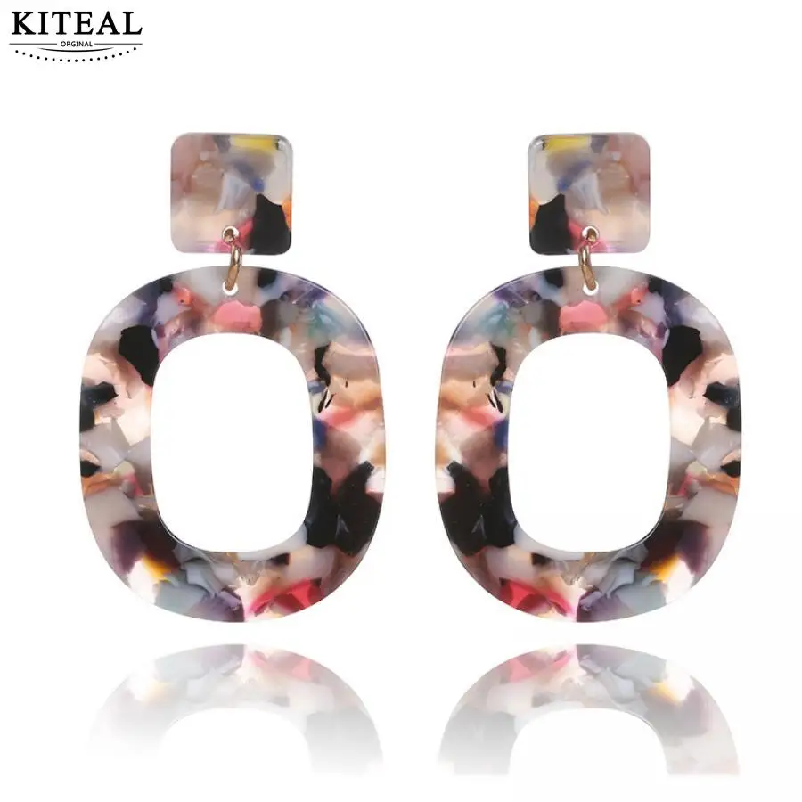 kiteal 2018 New fashion Acrylic Resin Oval Dangle Earrings For Women Geometry vintage Tortoiseshell Earrings Acetate Brincos
kiteal 2018 New fashion Acrylic Resin Oval Dangle Earrings For Women Geometry vintage Tortoiseshell Earrings Acetate Brincos