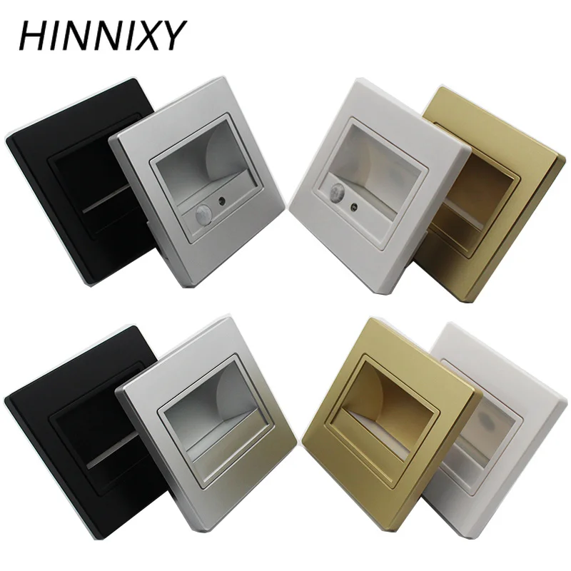 Hinnixy 10PCS/Lot Led Recessed Wall Lamp 2W 100V-240V Input IP20 Footlight Stairway Lamps Step Lights With Sensor Stair Light
Hinnixy 10PCS/Lot Led Recessed Wall Lamp 2W 100V-240V Input IP20 Footlight Stairway Lamps Step Lights With Sensor Stair Light