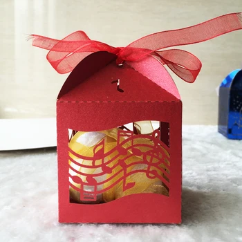 50pcs/lot Exquisite Laser Cut Note Pattern Wedding Box Wedding Birthday Party Decorations Candy Box Free Ribbon
50pcs/lot Exquisite Laser Cut Note Pattern Wedding Box Wedding Birthday Party Decorations Candy Box Free Ribbon