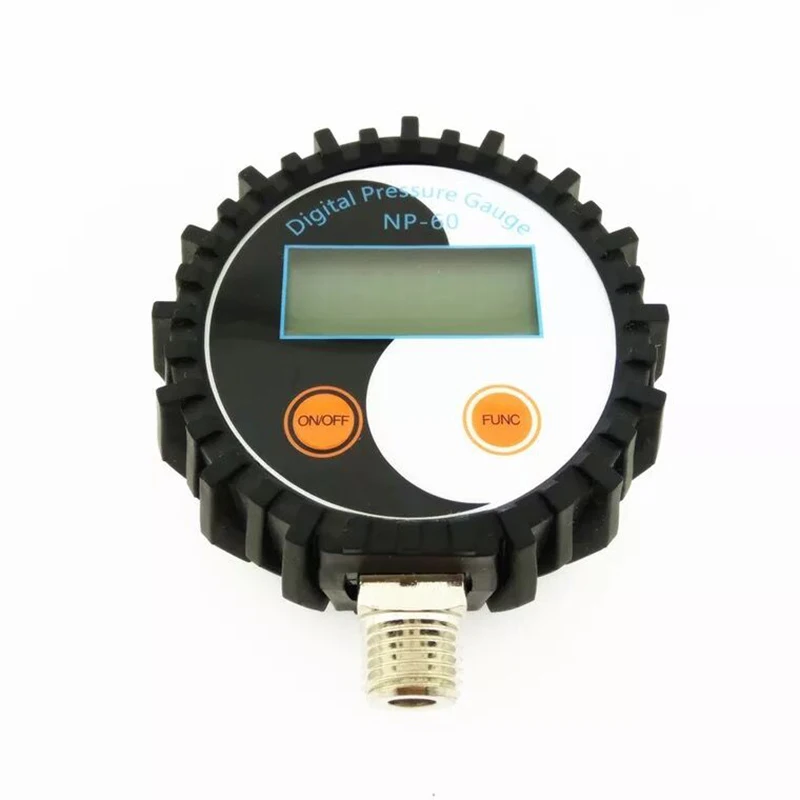 0-200PSI Digital Pressure Gauge Battery Gas Power Digital Air Pressure Gauge Tester Tool NP-60 G1/4 with Vibration Resistance
0-200PSI Digital Pressure Gauge Battery Gas Power Digital Air Pressure Gauge Tester Tool NP-60 G1/4 with Vibration Resistance
