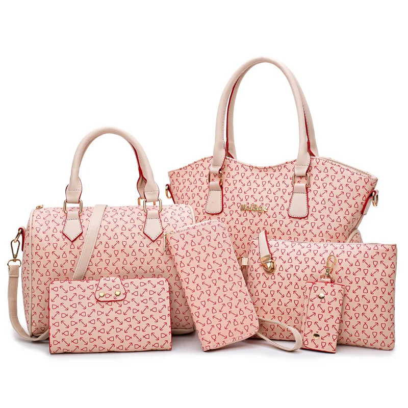 New fashion arrow six-piece condom mother bag hand bill of lading shoulder diagonal multi-purpose women's bag
New fashion arrow six-piece condom mother bag hand bill of lading shoulder diagonal multi-purpose women's bag