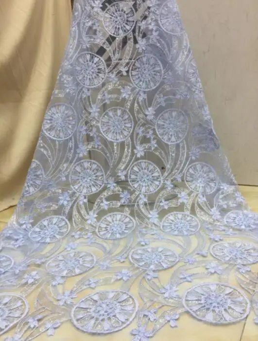 5yards super quality tulle mesh lace for sawing dress embroidery net fabric with sequins
5yards super quality tulle mesh lace for sawing dress embroidery net fabric with sequins