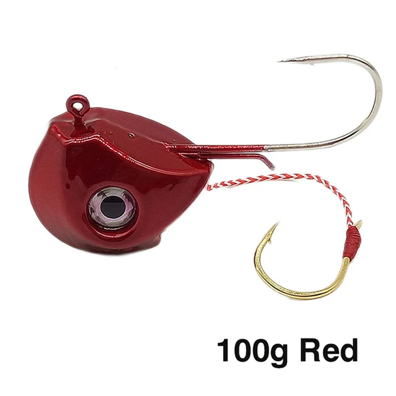 2019 Hot Sale Lead Head Jigs With Single Hook Jig Lures Boat Fishing Enquipment 40g 60g 80g 100g Pesca Accessories
2019 Hot Sale Lead Head Jigs With Single Hook Jig Lures Boat Fishing Enquipment 40g 60g 80g 100g Pesca Accessories