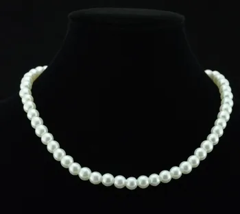 Pearl Necklace 8mm Simulated Round Pearl Chain Necklace For Women Collares Bridal Jewelry Wedding Gifts Factory Price Bijoux
Pearl Necklace 8mm Simulated Round Pearl Chain Necklace For Women Collares Bridal Jewelry Wedding Gifts Factory Price Bijoux