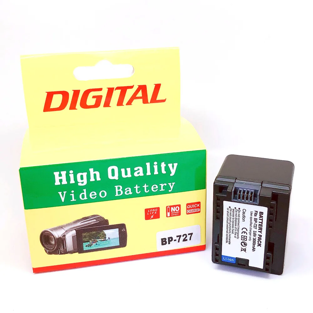 BP-727 + BP727 BP 727 718 709 BP-709 BP-718 Battery for Canon HF R30 M50 M52 500 M56 M506 R36 R38 R306 R400 R500 R600 R60 R62
BP-727 + BP727 BP 727 718 709 BP-709 BP-718 Battery for Canon HF R30 M50 M52 500 M56 M506 R36 R38 R306 R400 R500 R600 R60 R62