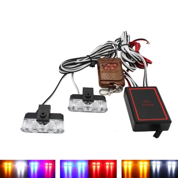 2X2 LEDs 4W Car LED DRL Daytime Running Lights Emergency Vehicle Wireless Remote Flash Lamp Strobe Warning Light
2X2 LEDs 4W Car LED DRL Daytime Running Lights Emergency Vehicle Wireless Remote Flash Lamp Strobe Warning Light