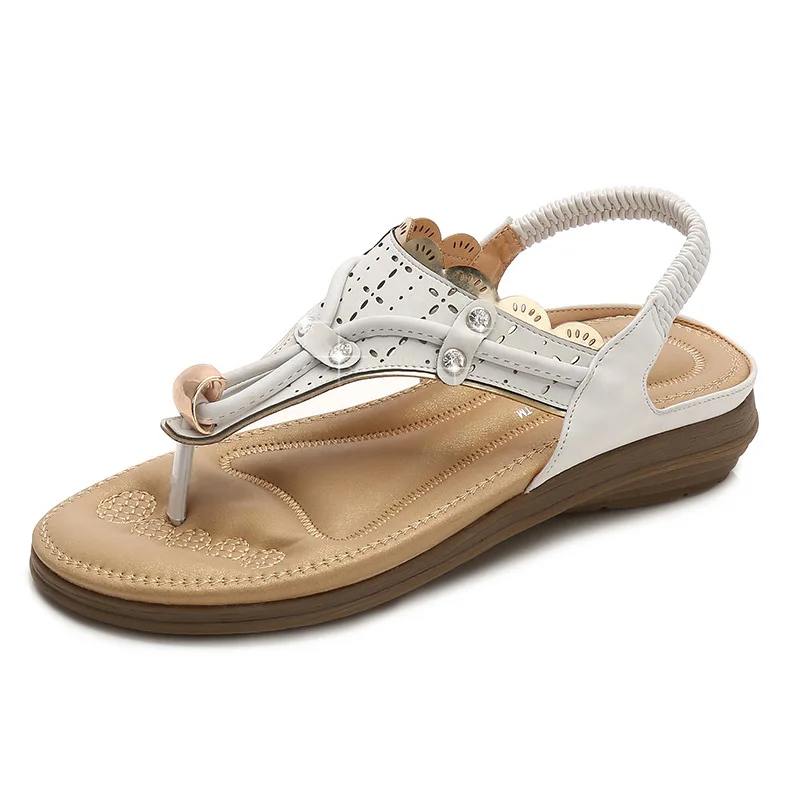 Yu Kube Summer Shoes Woman Sandals Bohemia Flat Sandalias Mujer 2019 Chaussures Femme Thongs Flip Flops Low Heel T-Strap Sandals
Yu Kube Summer Shoes Woman Sandals Bohemia Flat Sandalias Mujer 2019 Chaussures Femme Thongs Flip Flops Low Heel T-Strap Sandals