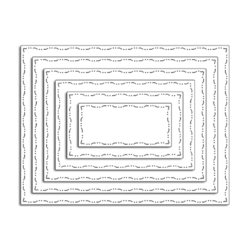 5pcs/set Album Frame Metal Cutting Dies Stencil for Scrapbooking Photo Album Embossing Paper Cards Making Decorative Craft
5pcs/set Album Frame Metal Cutting Dies Stencil for Scrapbooking Photo Album Embossing Paper Cards Making Decorative Craft