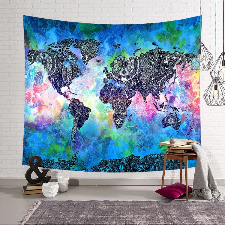 Zeegle World Map Pattern Wall Hanging Tapestry Table Cloth Home Decor Texitle Cover Beach Throw Towel Blanket Picnic Yoga Mat
Zeegle World Map Pattern Wall Hanging Tapestry Table Cloth Home Decor Texitle Cover Beach Throw Towel Blanket Picnic Yoga Mat