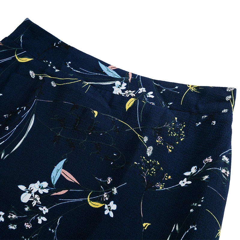 fashion polka dot girls long skirt floral black elegant maxi office zipper skirts with lining plus size M30241 HTB1lAdxPXzqK1RjSZFvq6AB7VXaT - fashion polka dot girls long skirt floral black elegant maxi office zipper skirts with lining plus size M30241