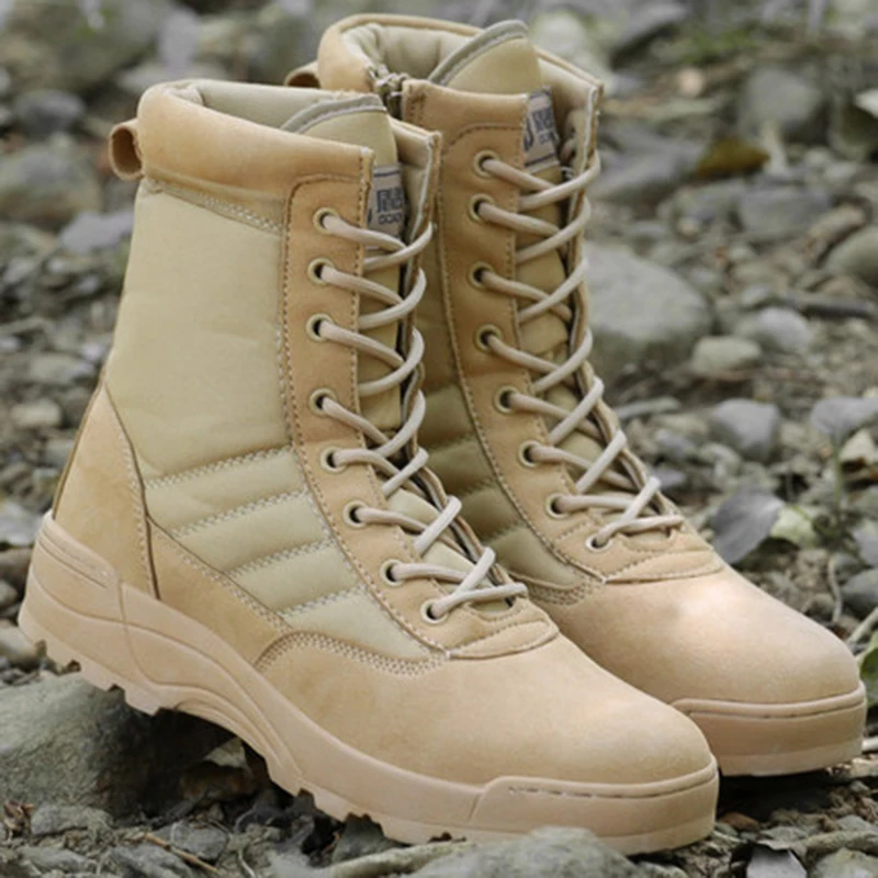 Men Desert Military Tactical Boots Male Outdoor Waterproof Hiking Sneakers For Women Non-Slip Wear Sports Climbing Shoes SE1043
Men Desert Military Tactical Boots Male Outdoor Waterproof Hiking Sneakers For Women Non-Slip Wear Sports Climbing Shoes SE1043
