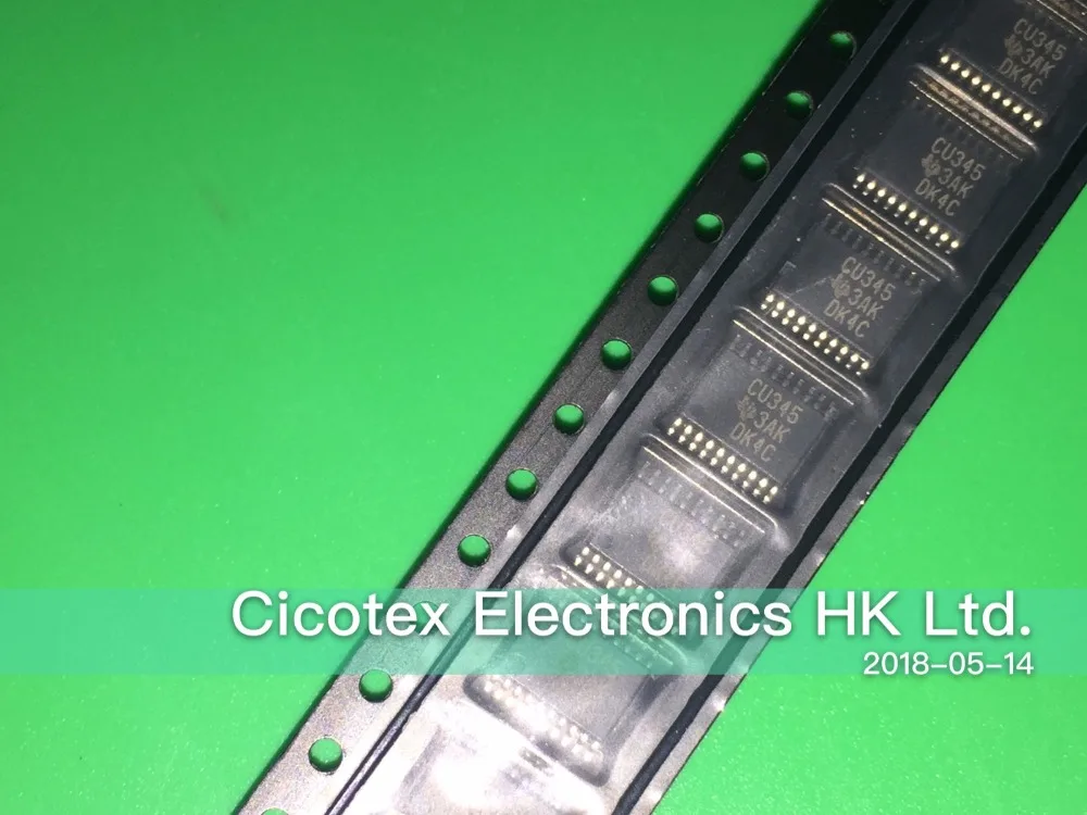 5 шт./лот SN74CBT3345PWR TSSOP20 CU345 IC 8-BIT FET BUS SW 20-TSSOP 3345 SN74CBT3345PW
5 шт./лот SN74CBT3345PWR TSSOP20 CU345 IC 8-BIT FET BUS SW 20-TSSOP 3345 SN74CBT3345PW