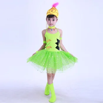Children's Xiaohe Elegant Performance Clothes Dancing Performance Clothes Happy Little Bell Drum Stage Clothes Dancing Clothes
Children's Xiaohe Elegant Performance Clothes Dancing Performance Clothes Happy Little Bell Drum Stage Clothes Dancing Clothes