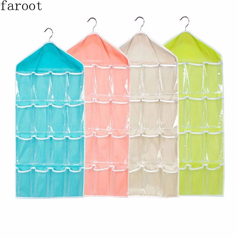 Rack Storage Closet Wardrobe Hanging Shelf Organizer 16-Pockets for Clothes Sock Creative Wardrobe Hanging Bag
Rack Storage Closet Wardrobe Hanging Shelf Organizer 16-Pockets for Clothes Sock Creative Wardrobe Hanging Bag