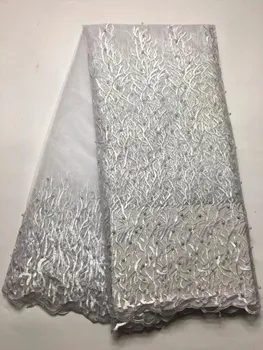 african tulle lace fabric with silver beads 5yard silver beads fabric high quality fashion latest african beads lace fabric 
african tulle lace fabric with silver beads 5yard silver beads fabric high quality fashion latest african beads lace fabric