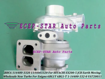 RHC6 CIBC 114400-3320 1144003320 1-14400-332-0 VA720015 Turbo Turbocharger For HITACHI EX200-5 For JCB Earth Moving 6BG1T 6BG1-T 
RHC6 CIBC 114400-3320 1144003320 1-14400-332-0 VA720015 Turbo Turbocharger For HITACHI EX200-5 For JCB Earth Moving 6BG1T 6BG1-T