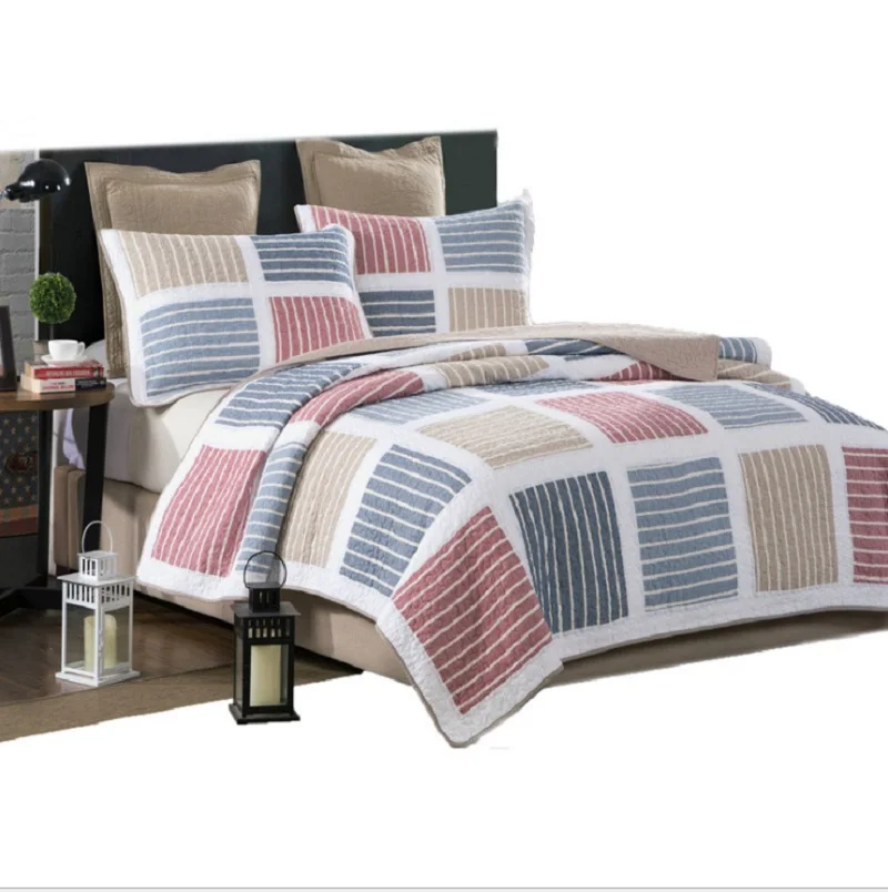 America village Style print 3pcs quilt set/Bedspread & Coverlet Sets(1pc 230x250cm quilted bed cover+2pc 50x70cm pillowcase)
America village Style print 3pcs quilt set/Bedspread & Coverlet Sets(1pc 230x250cm quilted bed cover+2pc 50x70cm pillowcase)